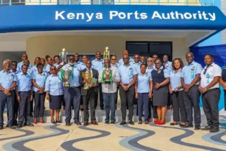 Kemya Ports Authority team at Kisumu National Show