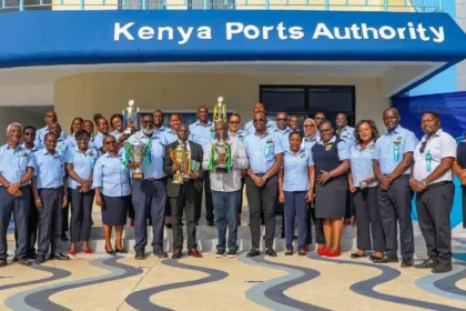 Kemya Ports Authority team at Kisumu National Show