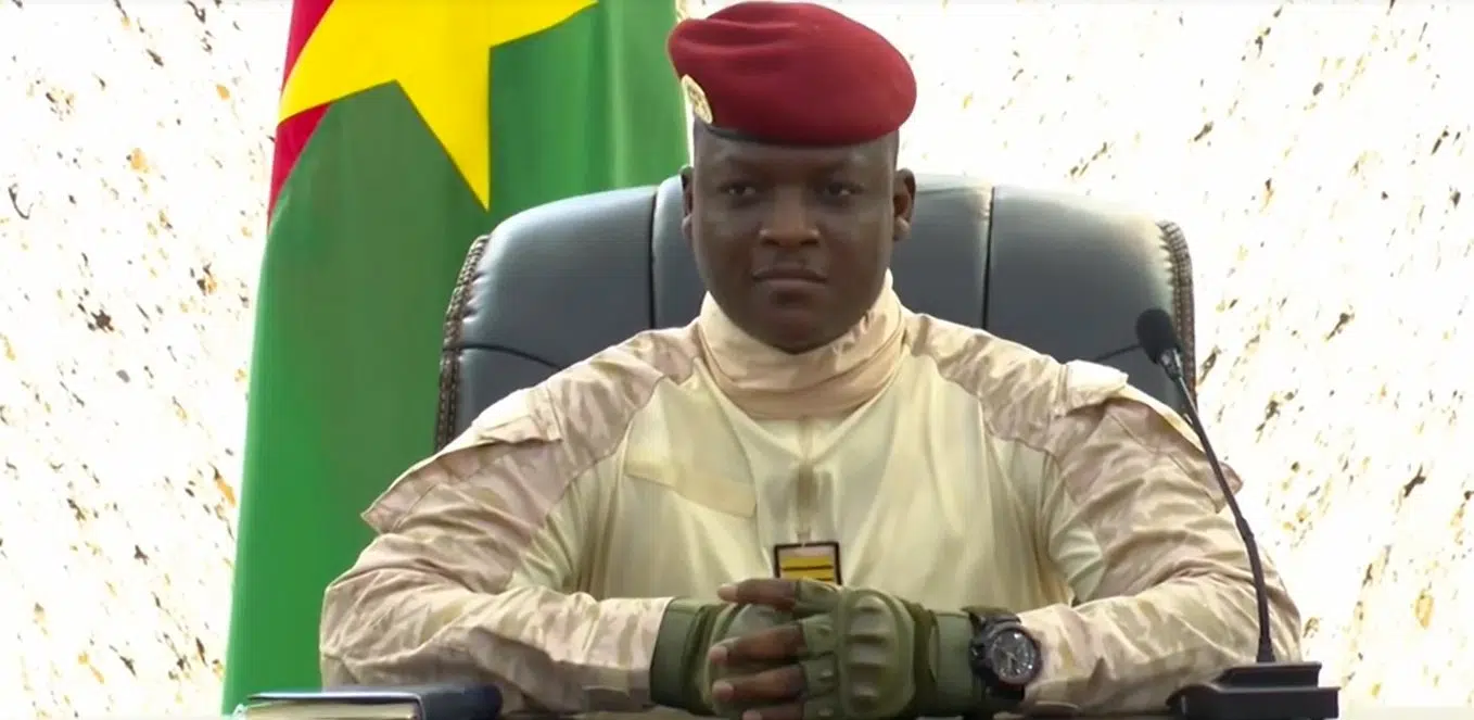 Burkina Faso President Ibrahim Traoré