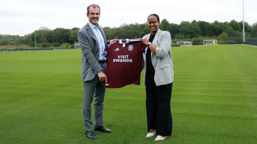 Sponsorship deal signed by Rwanda and Aston Villa