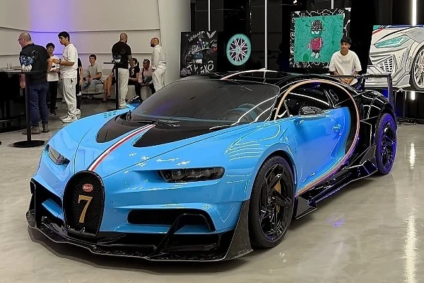 Special edition of Bugatti Chiron VXX by Venuum owned by Burna Boy