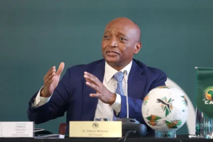 South African CAF President Patrice Motsepe