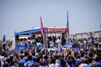 Cape Verde soccer team Blue Sharks return to their hometown