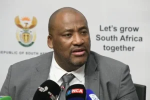 South Africa Minister of Sport, Arts and Culture – Gayton McKenzie