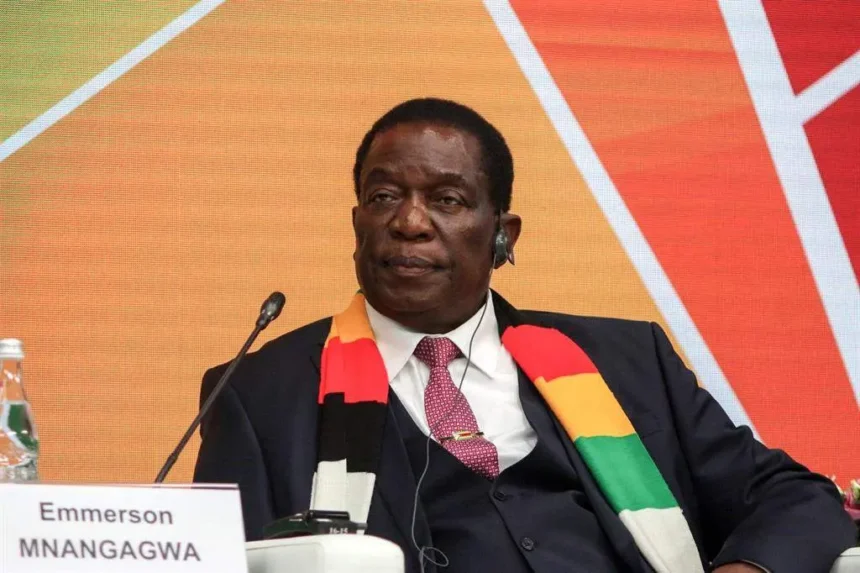 President Emmerson Mnangagwa of Zimbabwe