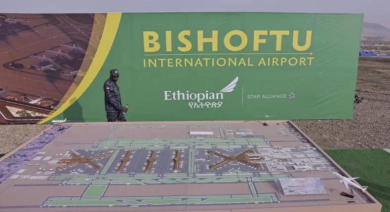 Bishoftu International Airport in Ethiopia