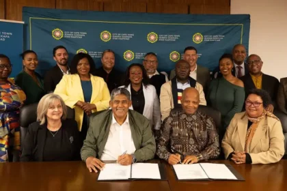 LGSETA team signd MOU with the City of Cape Town