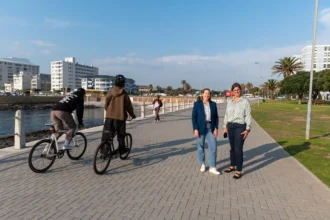 e-Scooters running at Sea Point Promenade in Cape Town