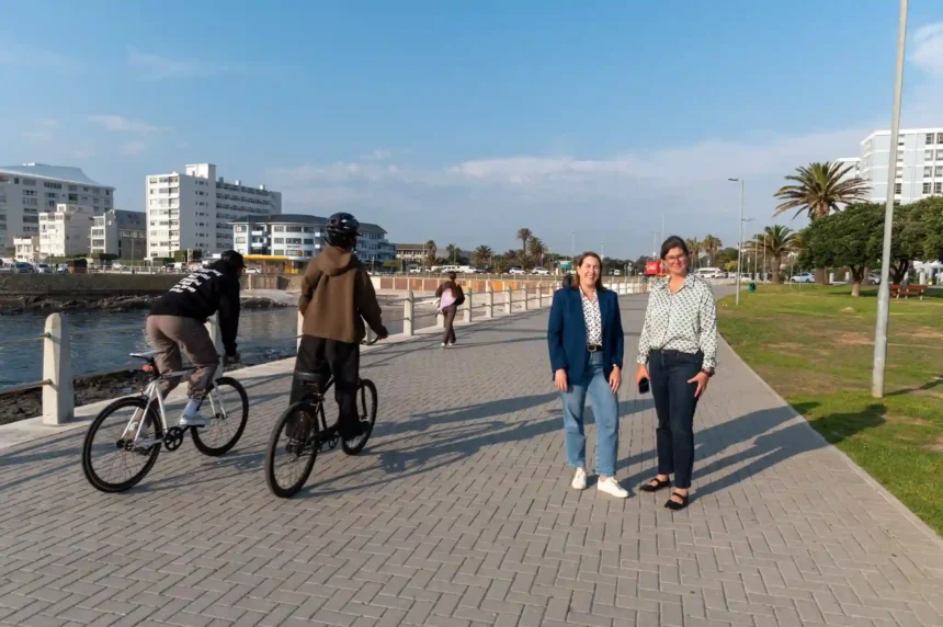 e-Scooters running at Sea Point Promenade in Cape Town
