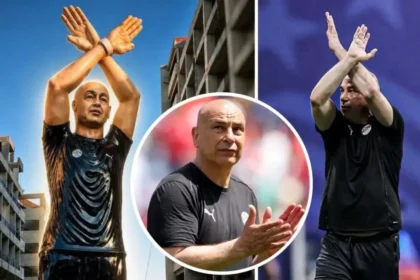 Egypt national team coach Hossam Hassan
