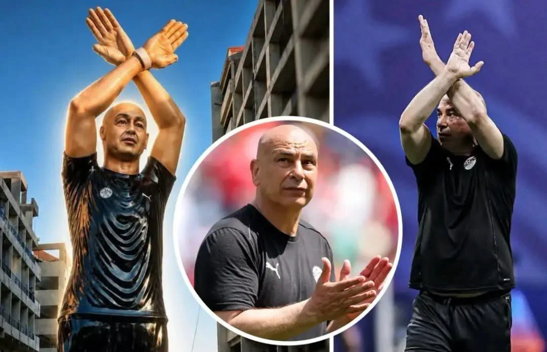 Egypt national team coach Hossam Hassan