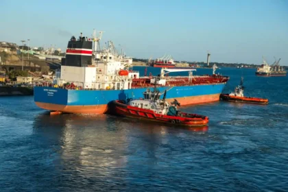 MT Nord Harmony at Shimanzi Oil Terminal, Kenya 