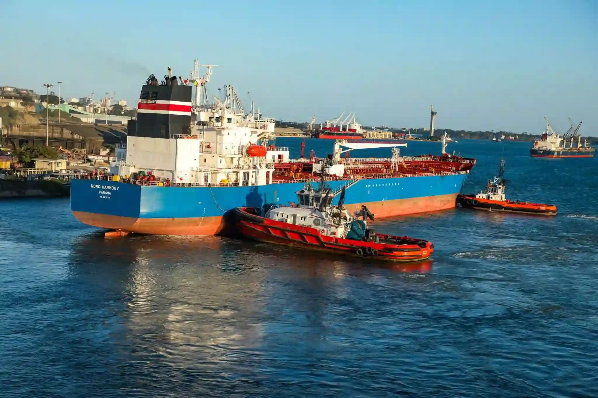 MT Nord Harmony at Shimanzi Oil Terminal, Kenya 