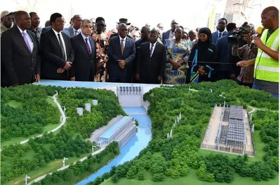 Julius Nyerere Hydropower Dam Project (JNHPP) site 