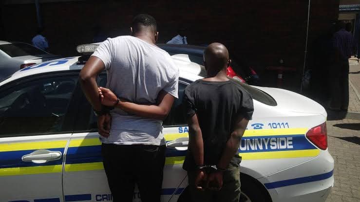 Two men sentenced to 20 years in prison for murder in South Africa