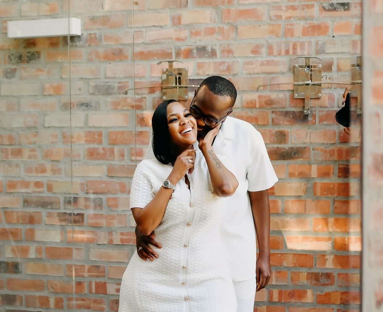 Khaya Mthethwa and wife Sine celebrate first wedding anniversary